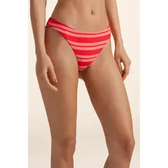 TOUCHE BALNEAIRE - Panty clásico de baño en tela con textura y estampado Ref. 0P96063