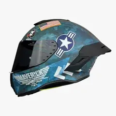 EDGE HELMETS - CASCO EDGE SHANGHAI CERTIFICADO ECE2206 TOP GUN