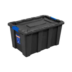 WADFOW - Caja Organizadora Plástica 100L con Tapa WTB331B