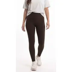BELIFE - Legging deportivo chocolate texturizado para mujer