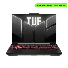 ASUS - Portátil TUF A16 - RYZEN 7 170 - 16GB RAM - 1TB SSD - RTX 4050 6GB - 16" WUXGA - GRAY - GAMER