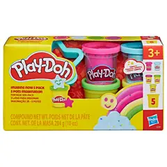 PLAY DOH - Set de Masas X 5 latas para imaginar