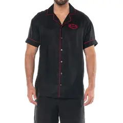 CLEMONT - CAMISA DINAMO NEGRO ROJO MASCULINO