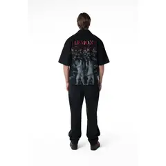 CLEMONT - CAMISAS HOMBRE SPEZZATO NEGRO