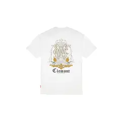 CLEMONT - CAMISETA OVERSIZED HOMBRE PALPITARE CREMA