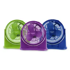 UNIVERSAL - Ventilador Colors 8 pulgadas de mesa o pared