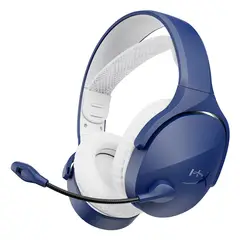 HYPERX - Audífonos Gamer Diadema Cloud Jet · Inalámbrico 2.4GHz / Bluetooth · Multiplataforma · Azul
