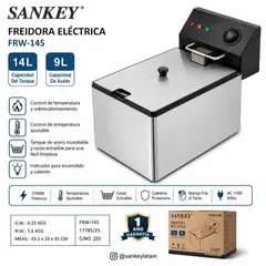 SANKEY - Freidora Electrica FRW-145