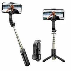 GENERICO - Estabilizador Gimbal Mini 4 En 1 Para Celular Con Trípode Palo Selfie
