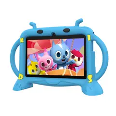MOBULA - Tablet para Niños Mobulaa M56 Android 13 – Pantalla IPS 7", 256GB, WiFi Doble Banda y Estuche Protec