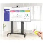ONESCREEN - Soporte Movil Electrico North Bayou TW100 Altura Ajustable hasta 110 Pulgadas