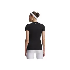UNDER ARMOUR - Camiseta de Compresión Mujer Hg Authntics Comp Negro
