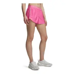 UNDER ARMOUR - Short Mujer Tech Play Up Shorts Rosado