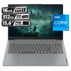 Lenovo - PORTÁTIL IDEAPAD SLIM 3 15IRU8 - INTEL CORE I3 -1315U - 8GB RAM - 512GB SSD - 15.6" FHD