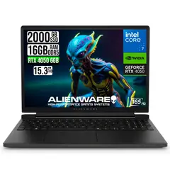DELL - ALIENWARE 15 DA15260 INTEL CORE 7 240H 16GB DDR5 SSD 2TB NVMe NVIDIA GEFORCE RTX 4050 6GB