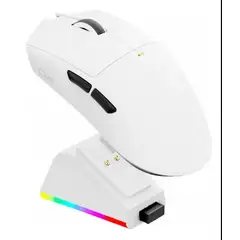 GENERICO - Mouse Ldon Inalámbrico Blanco Gamer