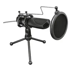 TRUST - Microfono Gxt 232 Mantis Streaming Usb Color Negro