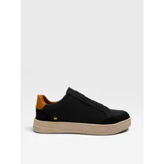 CALZADO BONT - Tenis Hombre Negro Casual Bont Comfort