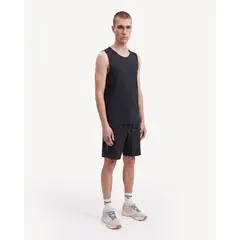 SEVEN SEVEN - Camiseta Manga Sisa Texturizada Para Hombre Negro