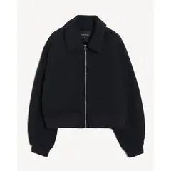 SEVEN SEVEN - Chaqueta Bomber Para Mujer Negro