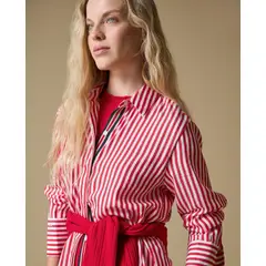 ESPRIT - Camisa a Rayas para Mujer con Corte Regular y Estilo Versátil