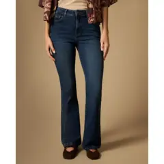 ESPRIT - Jean Flare para Mujer de Tiro Medio y Silueta Estilizada