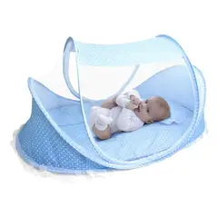 GENERICO - Mosquitera Plegable Para Bebé Cuna Portátil Antimosquitos