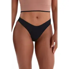 GENERICO - Bottoms Cheeky color Negro y Mocca