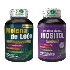 NATURAL MEDICINE - Melena de León + Myo Inositol Softgel - Kit Equilibrio Hormonal y Salud Cognitiva