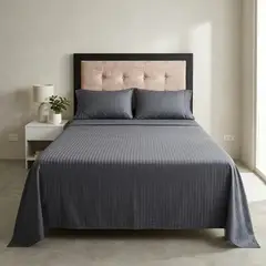 HARMONY HOME - Sabanas Premium 200 Hilos 120X190 Cama Semidoble