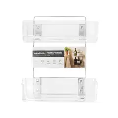 ESEENZA - Organizador Baño Essenza 2 Niveles Adhesivo