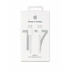 APPLE - Cable Cargador ORIGINAL IPhone iPad Mac 60w 1 Metro iPhone 17
