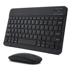 GENERICO - Kit Teclado con Mouse Inalámbrico de 10 Pulgadas Para Tablet