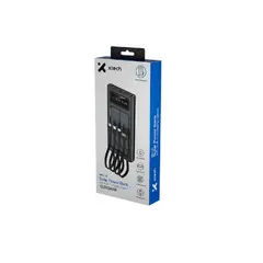 XTECH - Power Bank 10.000 Mah Con Cables Solar Linterna