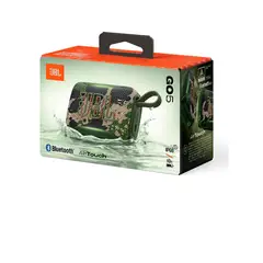 JBL - Parlante GO5 CAMUFLADO Verde Oscuro 10h Bateria IP 68