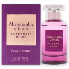 ABERCROMBIE & FITCH - PERFUME MUJER ABERCROMBIE AUTHENTIC NIGHT EDP 100 ML