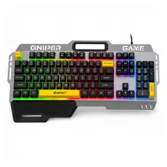 TM - Teclado Gamer Alámbrico Base Metálica K911
