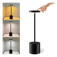 MILOPTS - Lámpara Mesa LED Recargable Táctil Inalámbrica