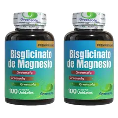 NATURAL MEDICINE - Magnesio Bisglicinato Quelado - 600 mg - 100 Softgels - Suplemento de Magnesio x2
