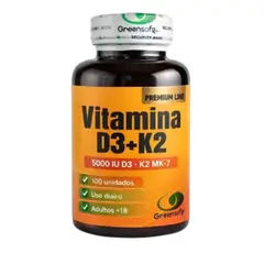 NATURAL MEDICINE - Vitamina D3 + K2 100 Softgels para Bienestar Óseo e Inmunológico
