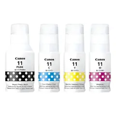 CANON - Tinta G3160 G2160 GL-11 GL11, kit de 04