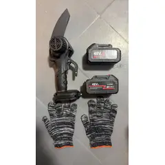 GENERICO - Mini motosierra 6 pulgadas inalambrica maletin plastico
