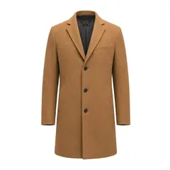 MODA EN CIRCUITO - Gaban o Bleiser Largo en Paño para Hombre