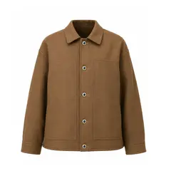 MODA EN CIRCUITO - Chaqueta en Paño Oversize Para Hombre