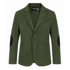 MODA EN CIRCUITO - Chaqueta o Blazer de Pana Liviana con Coderas