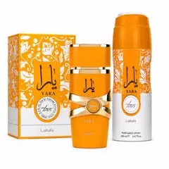 LATTAFA - Perfume Yara Tous 100ML + Body Spray Yara Tous 200ML