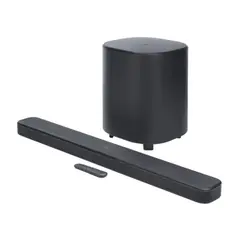 JBL - Barra de Sonido BAR 500MK2 con 5.1 Canales 750W Dolby Atmos Subwoofer 10” Inalámbrico Wi-Fi Mult