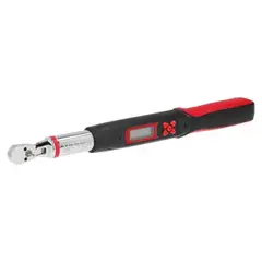 URREA - Torquímetro Digital 1/4" Cabeza Flexible 265.5 Lb