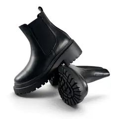 VILLABONR - Botines Cuero Mujer VMY-9035 Negro