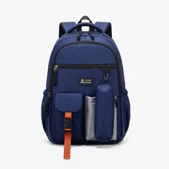 MULTIBAGS - MOCHILA MORRAL MALETIN VIAJE IMPERMEABLE GYM COLEGIO TRABAJO DEPORTIVO-AZUL